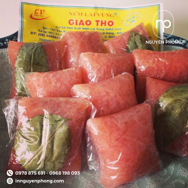 in tem dán nem chua giúp gia tăng sự uy tín